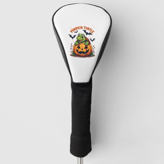 Pumpkin Turtle Golf Headcover (Vorderseite)