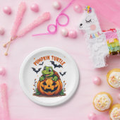 Pumpkin Turtle Pappteller (Party)