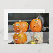 Pumpkin-Typ Postkarte (Vorne/Hinten)