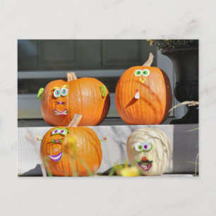 Pumpkin-Typ Postkarte