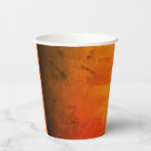 Pumpkin und Augenbrauen für Perfektion Pappbecher (Rückseite)