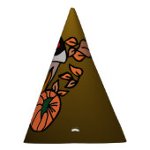 Pumpkin und Augenbrauen für Perfektion Partyhütchen (Rechts)