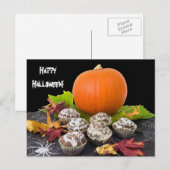 Pumpkin und Cupcakes Postcard Postkarte (Vorne/Hinten)