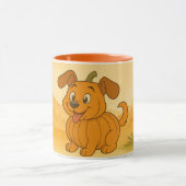 Pumpkin und ein Hund Tasse (Zentrum)