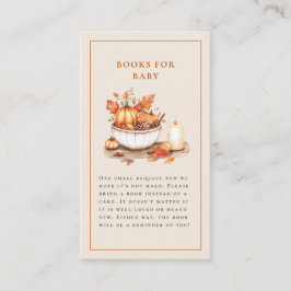 Pumpkin und Gewürz und alles Nizza Baby Dusche Begleitkarte