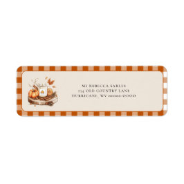 Pumpkin und Gewürze Alles Gute Rücksendeadresse