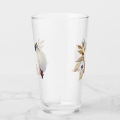 Pumpkin und Magnolia-Herbstfarben Glas (Rechts)