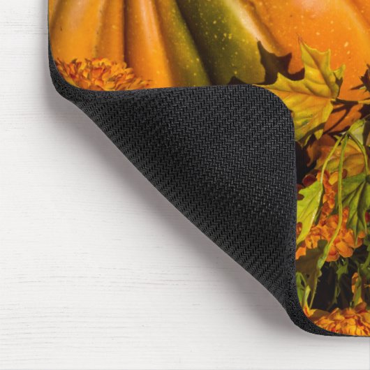 Pumpkin- und Mum-Arrangement Mousepad (Ecke)