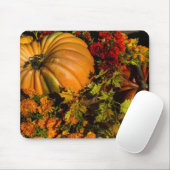 Pumpkin- und Mum-Arrangement Mousepad (Mit Mouse)