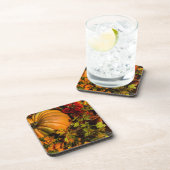 Pumpkin- und Mum-Arrangement Untersetzer (Rechte Seite)