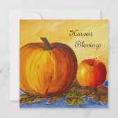 Pumpkin und Nuts Dankeskarte (Vorderseite)