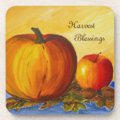 Pumpkin und Nuts Getränkeuntersetzer (Vorderseite)