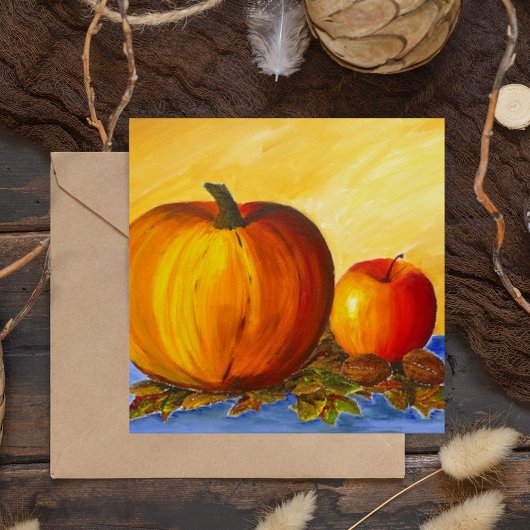 Pumpkin und Nuts Karte