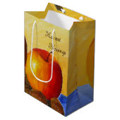 Pumpkin und Nuts Mittlere Geschenktüte (Vorderseite Schrägansicht)