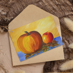 Pumpkin und Nuts Postkarte