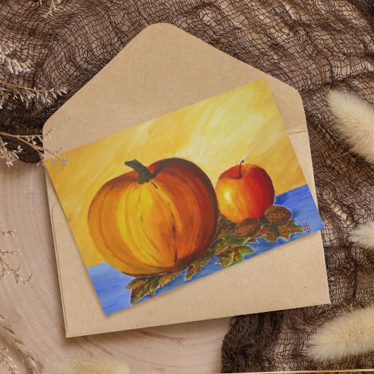 Pumpkin und Nuts Postkarte