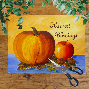 Pumpkin und Nuts Seidenpapier