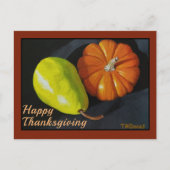Pumpkin und Peer Postcard Postkarte (Vorderseite)