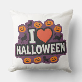 Pumpkin und Rotes Herz Kissen Kissen: Gemütliches 