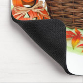 Pumpkin und Sonnenblumen Mousepad (Ecke)