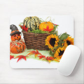 Pumpkin und Sonnenblumen Mousepad (Mit Mouse)