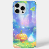 Pumpkin und spielerische Geister Case-Mate iPhone Hülle (Rückseite)