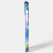 Pumpkin und spielerische Geister Case-Mate iPhone Hülle (Rückseite / Links)