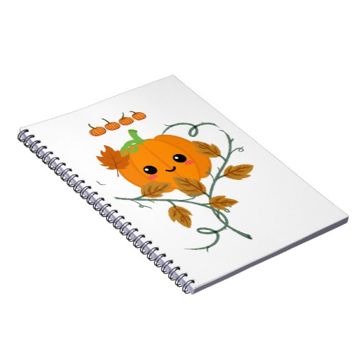 Pumpkin- und Weinkleber Notizblock (Rechte Seite)