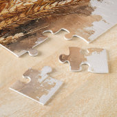 Pumpkin und Weizen ernten Stillleben Puzzle (Seite)