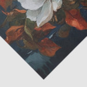 Pumpkin und White Magnolias Seidenpapier (Ausschnitt)