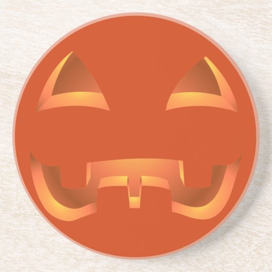 Pumpkin Untersetzer Fun Halloween Jack-O-Lantern D (Vorne)