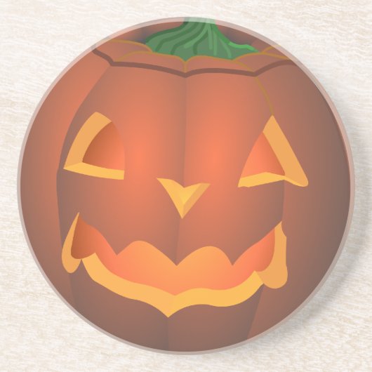 Pumpkin Untersetzer Fun Halloween Jack-O-Lantern D (Vorne)