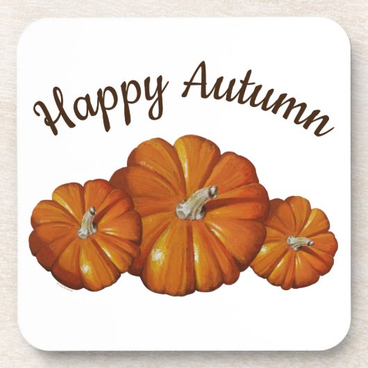 Pumpkin-Untersetzer Getränkeuntersetzer (Vorderseite)