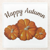 Pumpkin-Untersetzer Glasuntersetzer (Vorderseite)