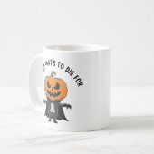 Pumpkin Vampire Kaffeetasse (Vorderseite Links)