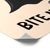 Pumpkin Vampire Poster (Ecke)