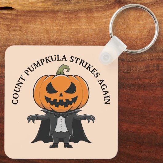 Pumpkin Vampire Schlüsselanhänger (Rückseite)