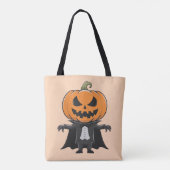 Pumpkin Vampire Tasche (Rückseite)