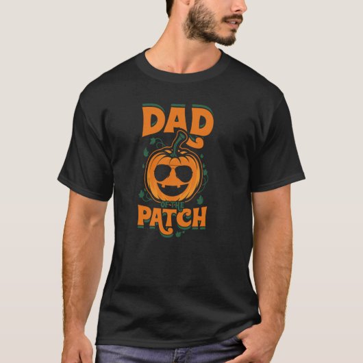 Pumpkin-Vater der Patchfamilie Niedliches Hallowee T-Shirt (Vorderseite)