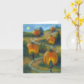 Pumpkin-Village-Hinweis Karte (Gelbe Blume)