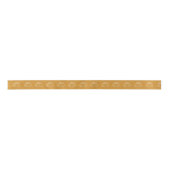 Pumpkin Vine Herbstfallen Erntedank Design Satinband (Vorderseite)