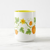 Pumpkin Vine mit Blume Frieze Tasse (Zentrum)