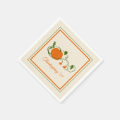 Pumpkin Vines Serviette (Ecke)