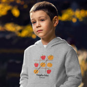 Pumpkin vs. Apple Fall Halloween Hoodie