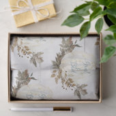 Pumpkin w Herbstlaubs Dankbarkeit an gesegnete Skr Seidenpapier (Geschenk)