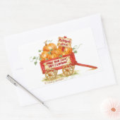 Pumpkin Wagon Halloween Stickers (Umschlag)