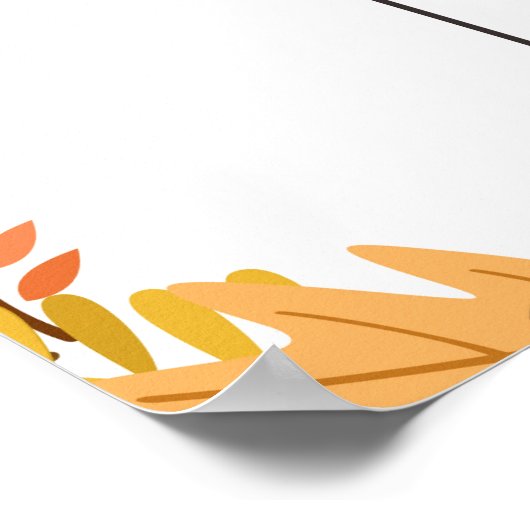 Pumpkin-Wahlkommission Poster (Ecke)