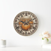  Pumpkin - Wall Clock  Große Wanduhr (Zuhause)