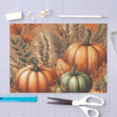 Pumpkin Wasserfarbe Herbstmuster für Herbst Seidenpapier (Handwerk)