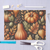 Pumpkin Wasserfarbe Herbstmuster für Herbst Seidenpapier (Handwerk)